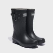 【ROCKFISH】ORIGINAL MATT SHORTS RAINBOOTS 經典霧面短筒雨靴 防滑 透氣 黑色 女鞋