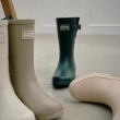 【ROCKFISH】ORIGINAL MATT SHORTS RAINBOOTS 經典霧面短筒雨靴 防滑 透氣 黑色 女鞋