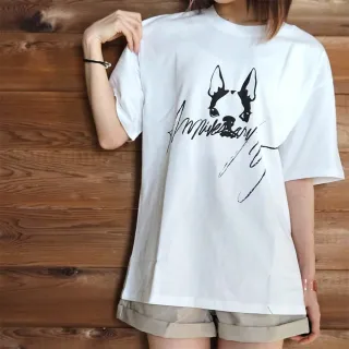 【CRYSTAL BALL 狗頭包】25週年紀念T -白(狗頭包)