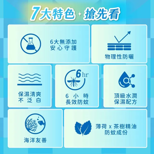 【孩樂】防曬水感防蚊液50ml-6小時長效防蚊(物理性防曬、頂級水潤保濕配方)