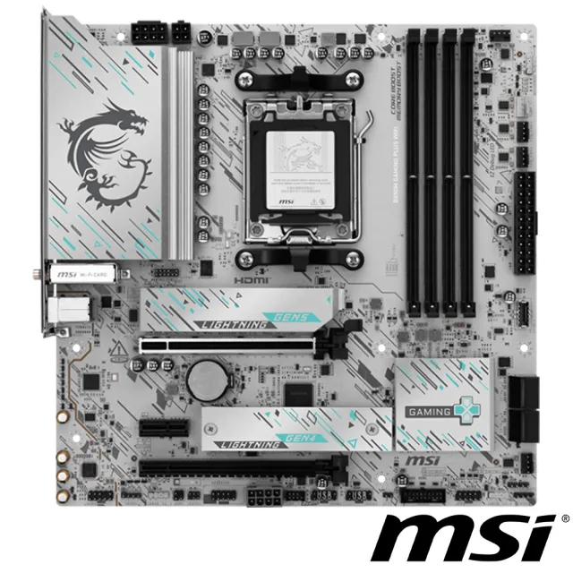 【MSI 微星】B850M GAMING PLUS WIFI 主機板