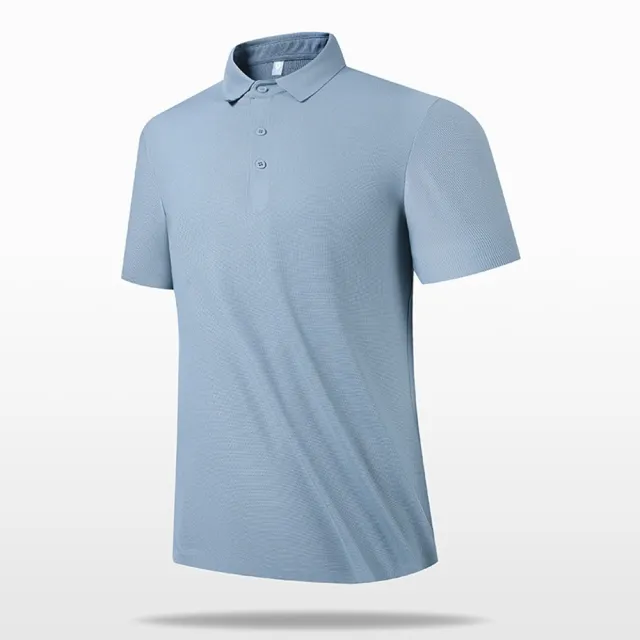 【米蘭精品】現貨+預購 男POLO衫短袖上衣T恤夏季冰絲無痕翻領速乾(父親節送禮物男裝5色t1lg61)
