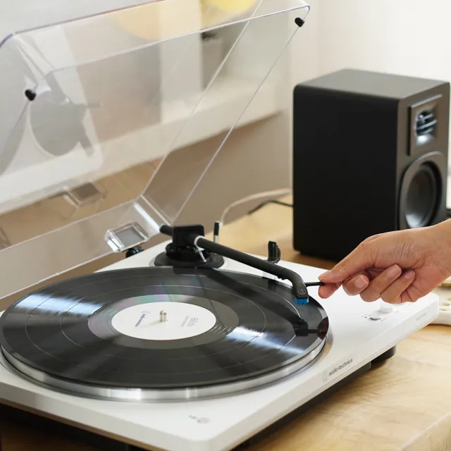 【audio-technica 鐵三角】AT-LP70XBT(全自動 皮帶驅動式 黑膠唱盤機)