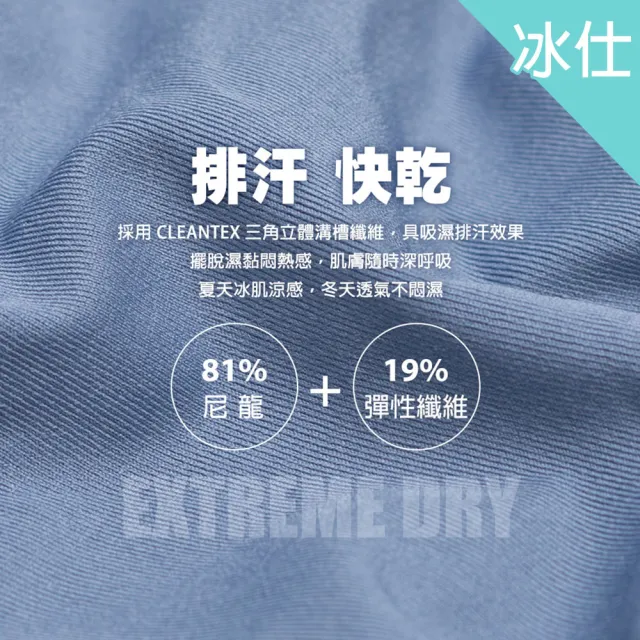 【蒂巴蕾★買3送3】透氣快乾抑菌消臭男內褲-共6件(涼感內褲 男 冰絲內褲)