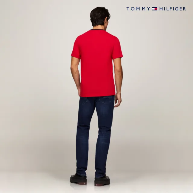 【TOMMY HILFIGER】官方旗艦館 Tino 圓領 T 恤_紅色