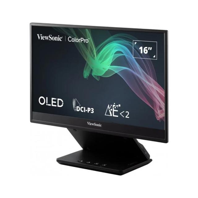 ViewSonic 優派 VP16-OLED 16 吋 4K OLED 高解析度顯示器