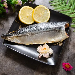 【鮮綠生活】嚴選無紙板厚切挪威薄鹽鯖魚 總重2.9kg(淨重185g±10%/包 共16包或淨重165g±10%/包 共18包)