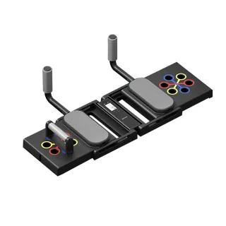 【Healthy樂居】訓練板 智能俯臥撐板 俯臥撐支架 健身器材 多功能輔助器(智能計時/折疊收納/撐距調節)