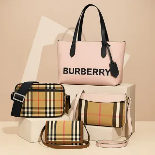 【BURBERRY 巴寶莉】經典水桶包/斜背包/托特包(多款)