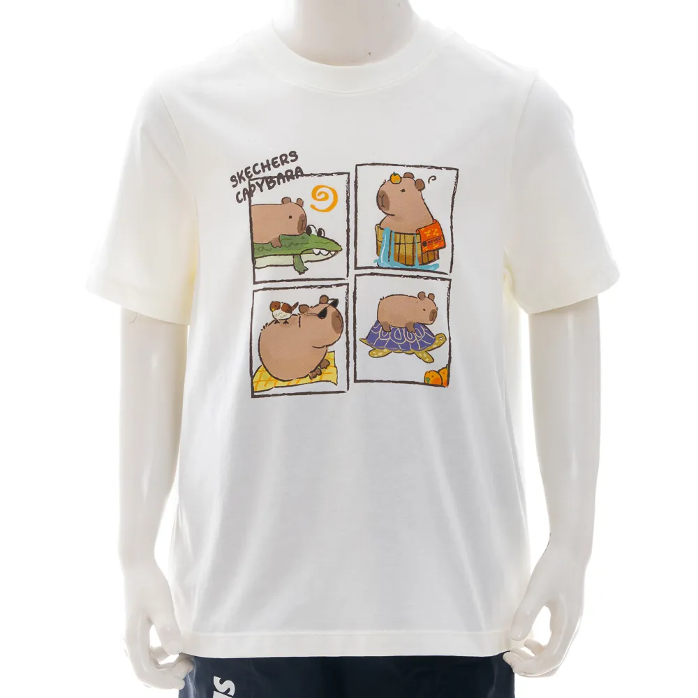 【SKECHERS】中性童短袖衣(L225K070-0074)