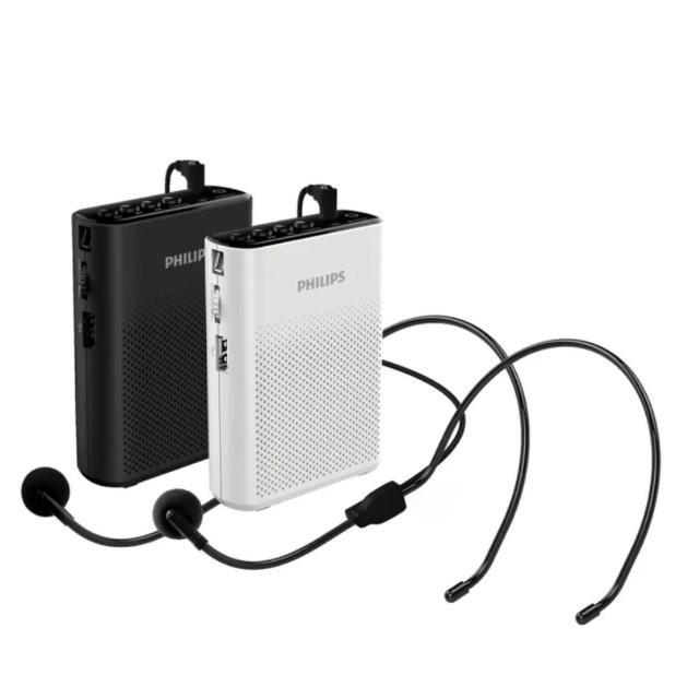 【Philips 飛利浦】PHILIPS 隨身無線藍牙教學擴音機 SBM206(小蜜蜂)
