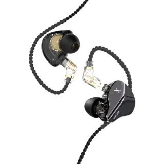 【FOXXRAY 狐鐳】HIFI液晶振膜電競監聽耳機 FXR-IEM-301(可插拔換線端子、來電接聽)