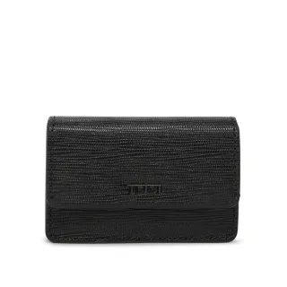 【TUMI】NASSAU SLG 商務卡片夾 - 黑色壓紋(TUMI 官方旗艦店)