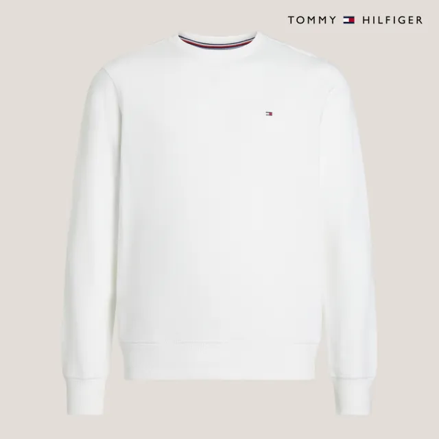 【TOMMY HILFIGER】官方旗艦館 基本款圓領衛衣 _裸色