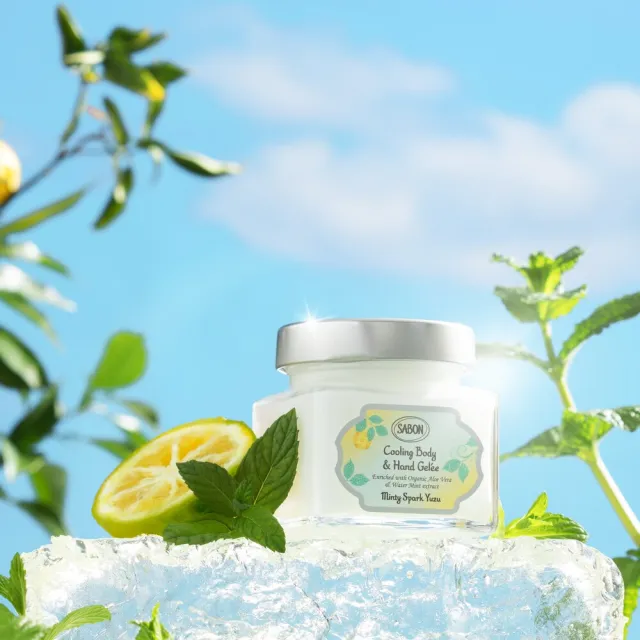 【SABON】官方直營 沁柚莫西多三部曲限量組(沐浴油500ml+身體磨砂膏320g+保濕護手身體凝凍200ml)