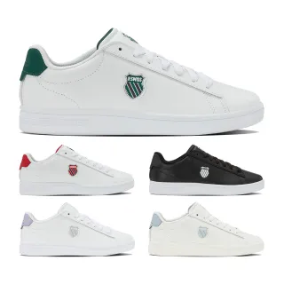 【K-SWISS】時尚運動鞋 小白鞋 Court Shield II 男女-多款任選(快倉限定)