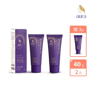 【aura雅鄔樂原廠直營】光彩護汝髮40gX2件組(女人我最大激推/銀離子感光著色乳)