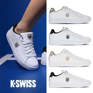 【K-SWISS】K-SWISS 時尚運動鞋 小白鞋 Court Shield II 男女-多款任選(快倉限定)