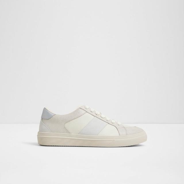 【ALDO】BRAXTON-時尚拼接綁帶休閒鞋-男鞋(白色)