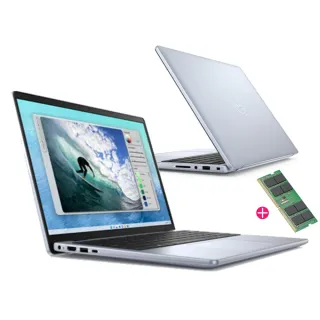 升16G★【DELL 戴爾】14吋i5輕薄筆電(i5-1334U/8G/512G SSD/W11/冰川藍/Inspiron/14-5440-R1508LTW)