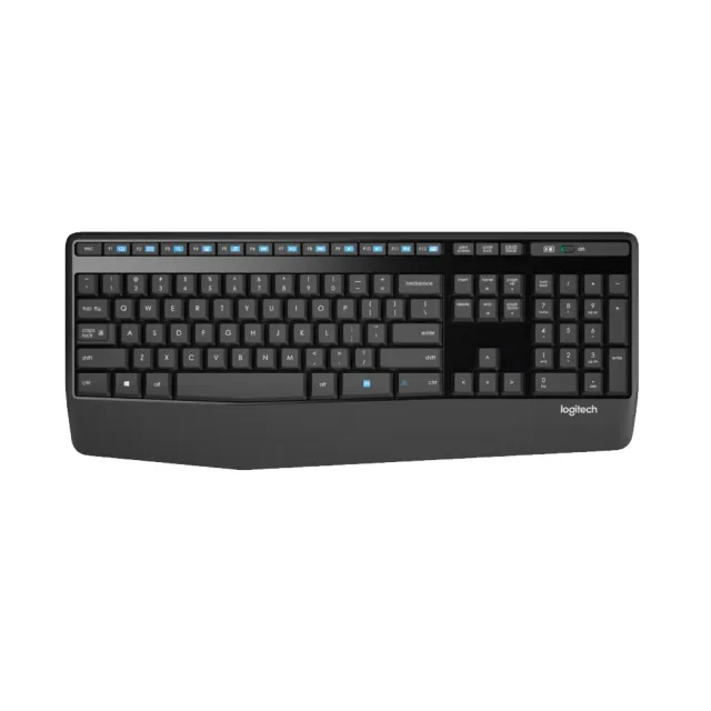 【Logitech 羅技】MK345 無線鍵盤滑鼠組(黑)