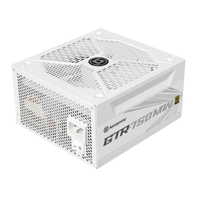 【Apexgaming 美商艾湃電競】GTR750MW 金牌/全模/ATX3.0白色 電源供應器