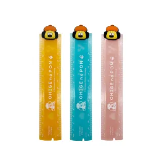 【PENROTE 筆樂】胡子碰碰30公分折疊尺(獨家授權、直尺、學生用品)