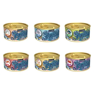 【vosto】秘湯機能鮪魚罐 貓貓限定80g*48罐 口味任選(貓罐頭/副食罐/湯罐/全齡貓)