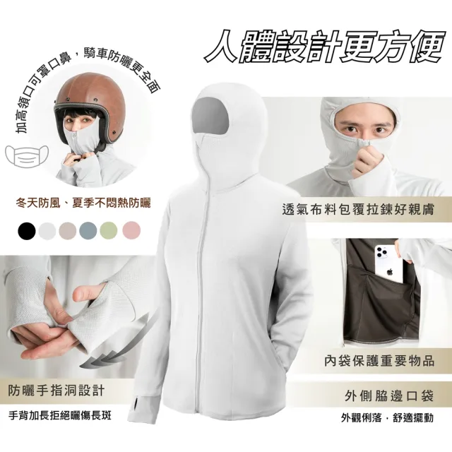 【MI MI LEO】全面機能竹炭連帽防曬外套UPF50+(#抑菌#抗菌#台灣製#MIT#柔軟#竹炭#全面防曬#機能#抗UV)