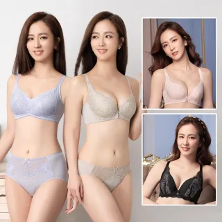 【Swear 思薇爾】買一送一2件組沁涼感Bra系列軟鋼圈/無鋼圈/前扣款蕾絲包覆中大尺碼女內衣(明星代言4款選)