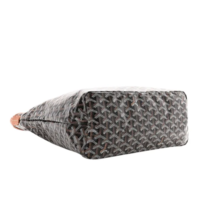 【GOYARD 高雅德】Boheme Hobo PM經典LOGO圖紋子母單肩包『entrupy安心購』(棕x黑)