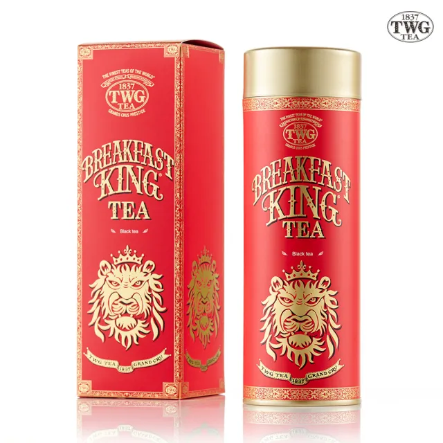 【TWG Tea】頂級訂製茗茶 國王早餐茶 130g/罐(Breakfast King Tea;紅茶)(其他規格)