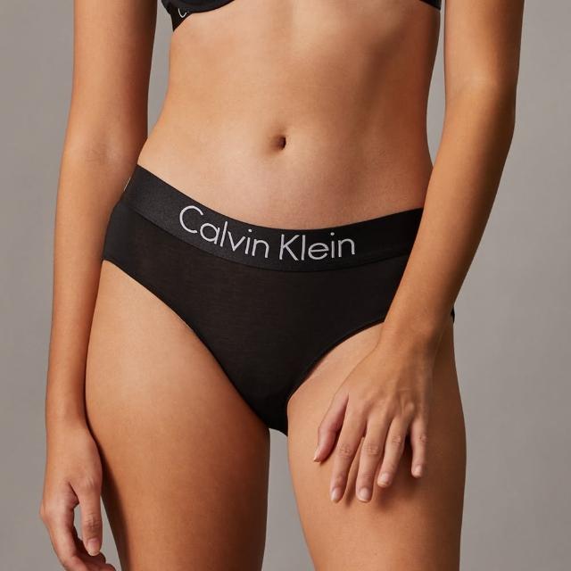 【CALVIN KLEIN】官方旗艦館 CK Motive 低腰三角內褲_黑色