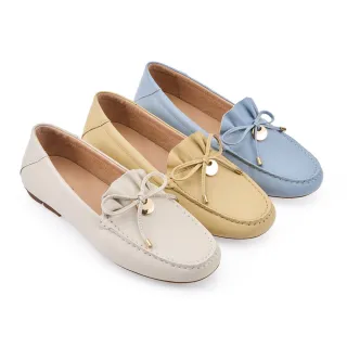 【A.S.O 阿瘦集團】BESO 芯軟Q系列-抽皺繽紛莫卡辛(女鞋_3色任選)