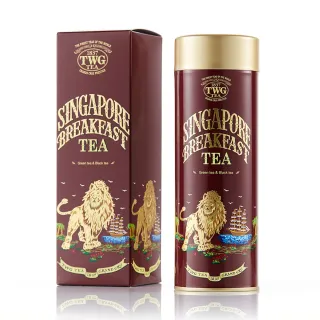 【TWG Tea】頂級訂製茗茶 獅城早餐茶 100g/罐(Singapore Breakfast Tea;紅茶)