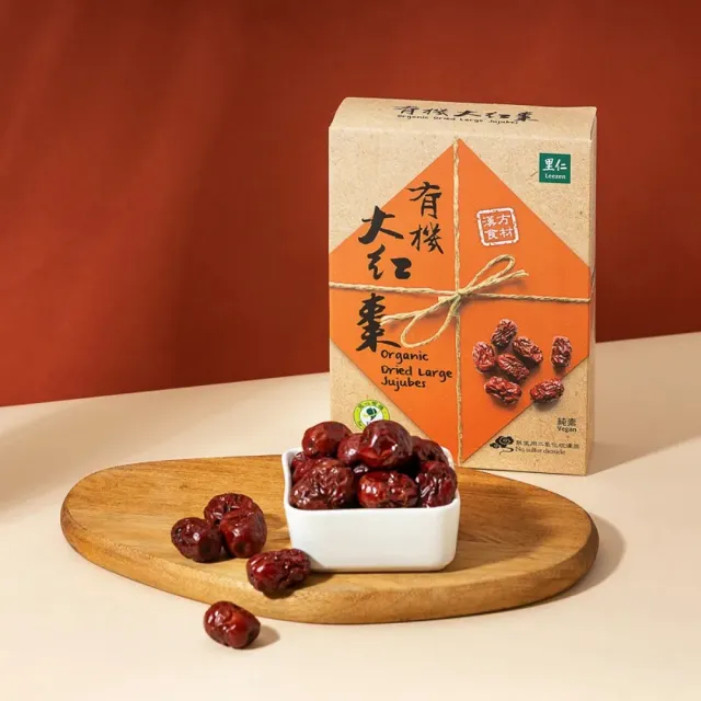 【里仁】有機大紅棗-盒裝300g
