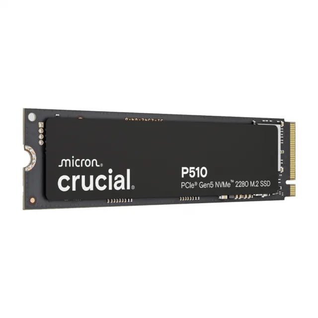 【Crucial 美光】P510 Gen5 2280 M.2 2TB SSD固態硬碟(CT2000P510SSD8)
