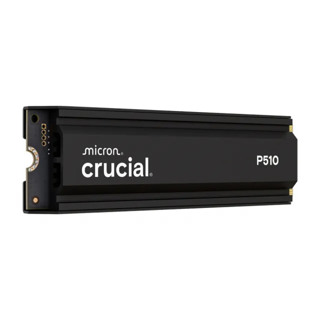 【Crucial 美光】P510 Gen5 2280 M.2 2TB SSD固態硬碟(含原廠散熱片/CT2000P510SSD5)