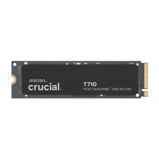 【Crucial 美光】T710 Gen5 2280 M.2 1TB SSD固態硬碟(CT1000T710SSD8)