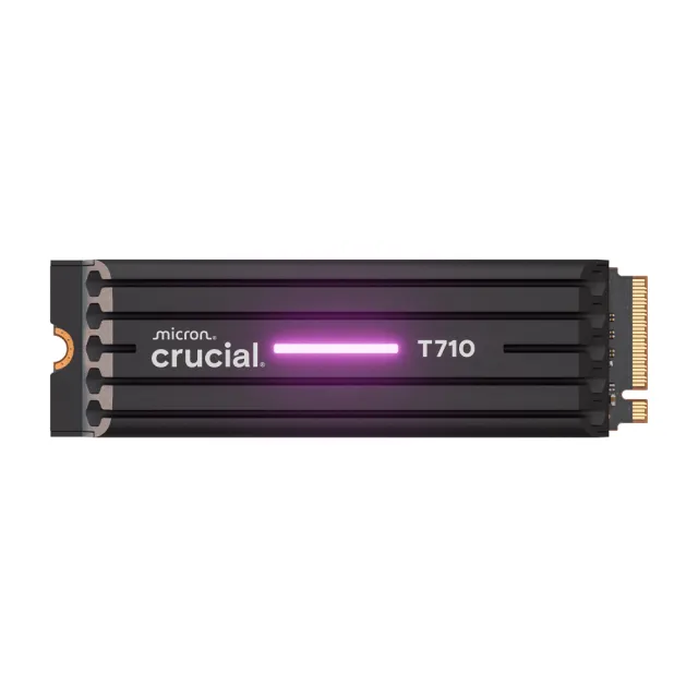 【Crucial 美光】T710 Gen5 2280 M.2 2TB SSD固態硬碟(含原廠散熱片/CT2000T710SSD5)