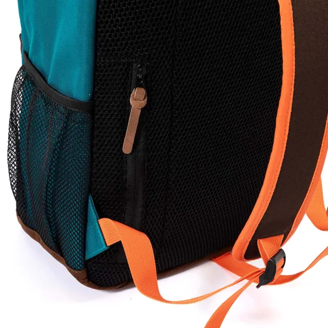 【POLER STUFF】雙11 日本限定 POLER Rambler Pack M 探索漫遊雙肩後背包(藍綠*棕)