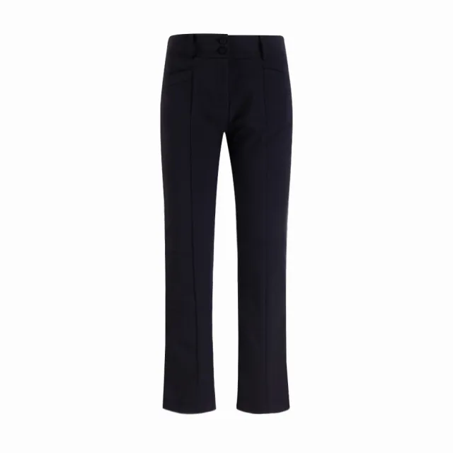 【PING】女款高彈力修身喇叭褲-黑(GOLF/高爾夫球褲/RE25110-88)