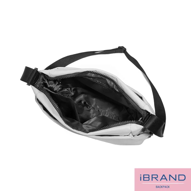 【iBrand】雙11 輕盈防潑水簡約斜背側背包(多色任選)
