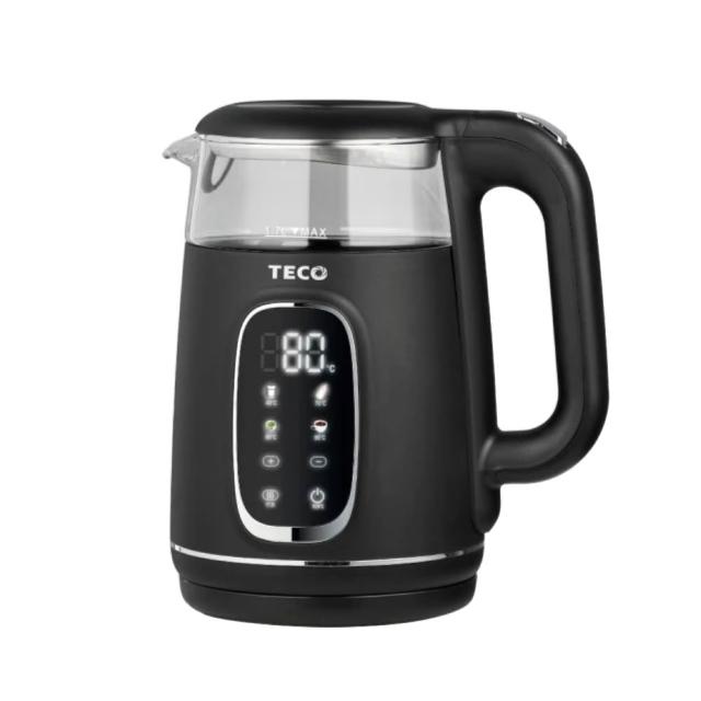 【TECO 東元】智能溫控玻璃電熱快煮壺 -(XYFYK1704B)