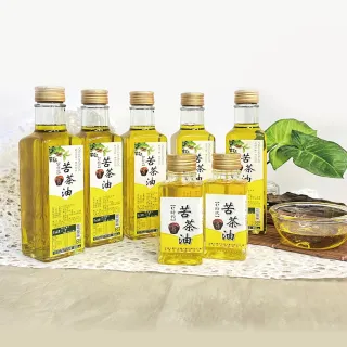 【e時代】雲林小農安心冷壓初榨苦茶油(5瓶+2小瓶)