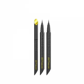 【MAYBELLINE 媚比琳】36H極限持久激細抗暈眼線液 0.4g(任選3入組)