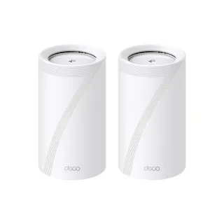 【TP-Link】Wi-Fi 7 BE17000 三頻 10G 真Mesh 無線路由器 分享器(支援AI筆電/透天厝/Deco BE75 二入組)