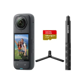 【Insta360】X4 360°口袋全景防抖相機 戶外攝影套組(東城代理商公司貨)