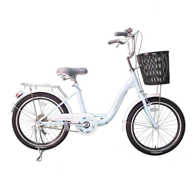 【DIVANO】20吋單速低跨淑女車(紅 紫 粉 黑 藍 白)