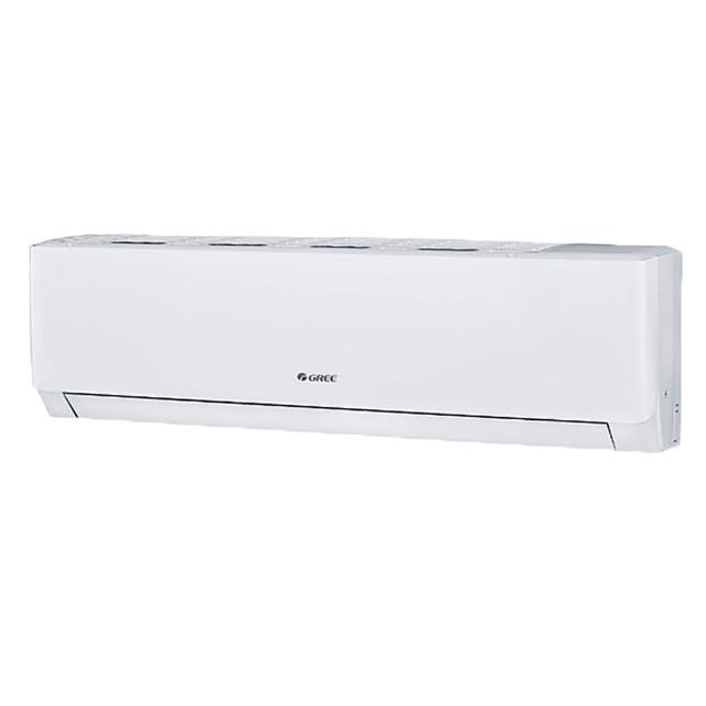 GREE格力 GKQ-50HO/GKQ-50HI 極精品系列分離式冷暖變頻冷氣,適用6-8坪空間,冷房能力5.0kW、暖房能力5.6kW,CSPF第一級能源效率,年耗電量僅1055度。特色包括防鏽蝕、自體清潔、人體追蹤感知,室內機輕巧僅12.5kg,室外機36.5kg。全機7年保固、壓縮機10年保固,R32冷媒環保,單相220V供電。安裝簡易,配備遙控器及配件,BSMI認證R37810,中國製造。適合追求高效舒適的家庭冷暖空調選擇,提升居家生活品質。 GREE格力 GKQ-50HO